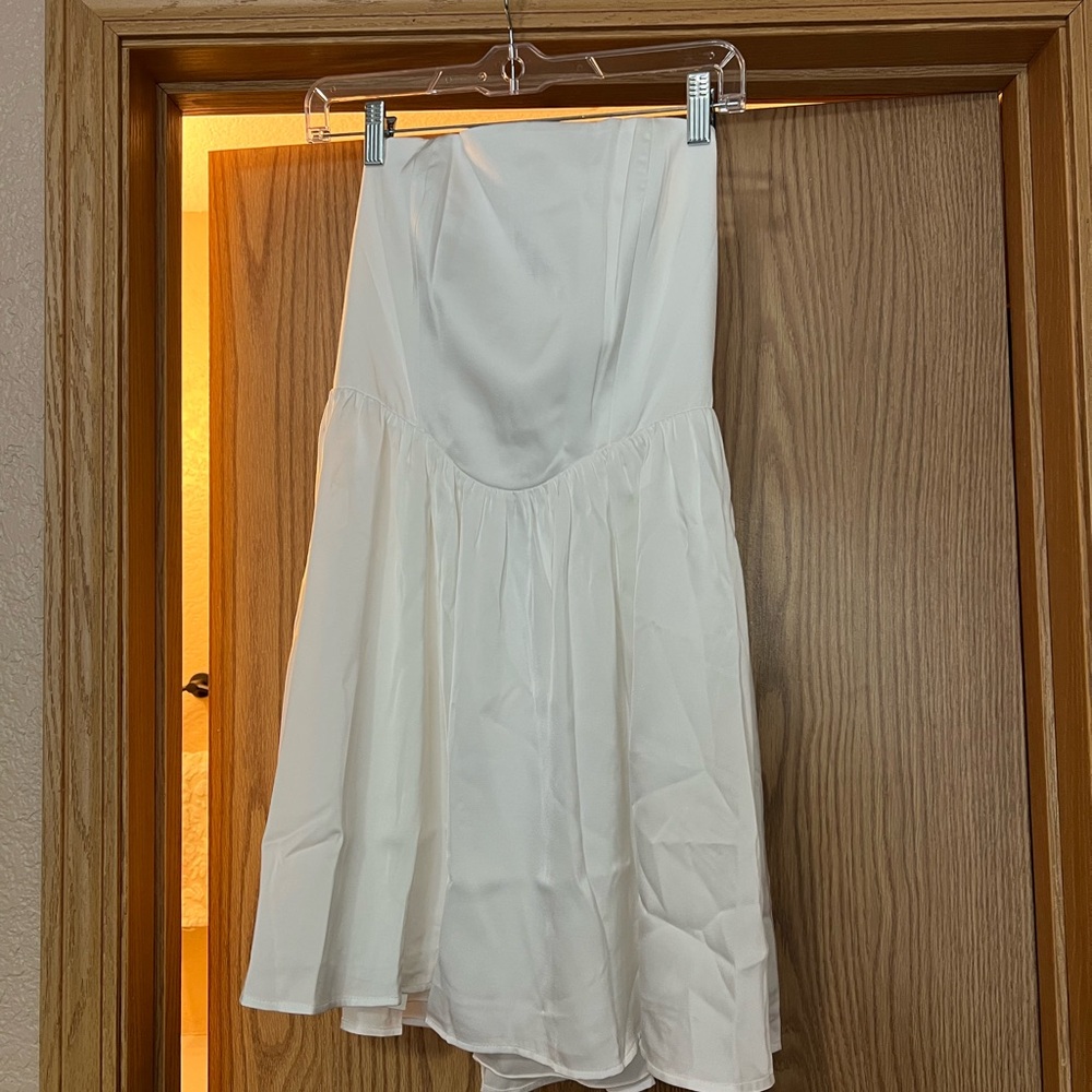Park & Fifth White Cordova Mini Dress